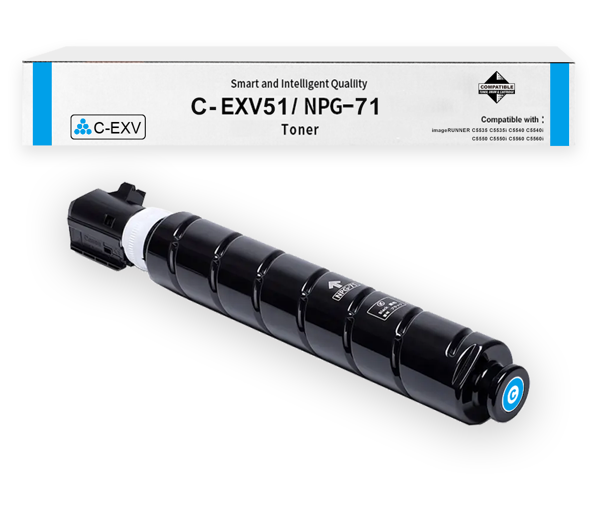 EXV51 Kompatibler Toner für Canon C-EXV51 0481C002 0482C002 0483C003 0484C003 Imagerunner C5500 II C5535i C5540i C5550i C5560i DX C5735i C5740i C5750i C5760i