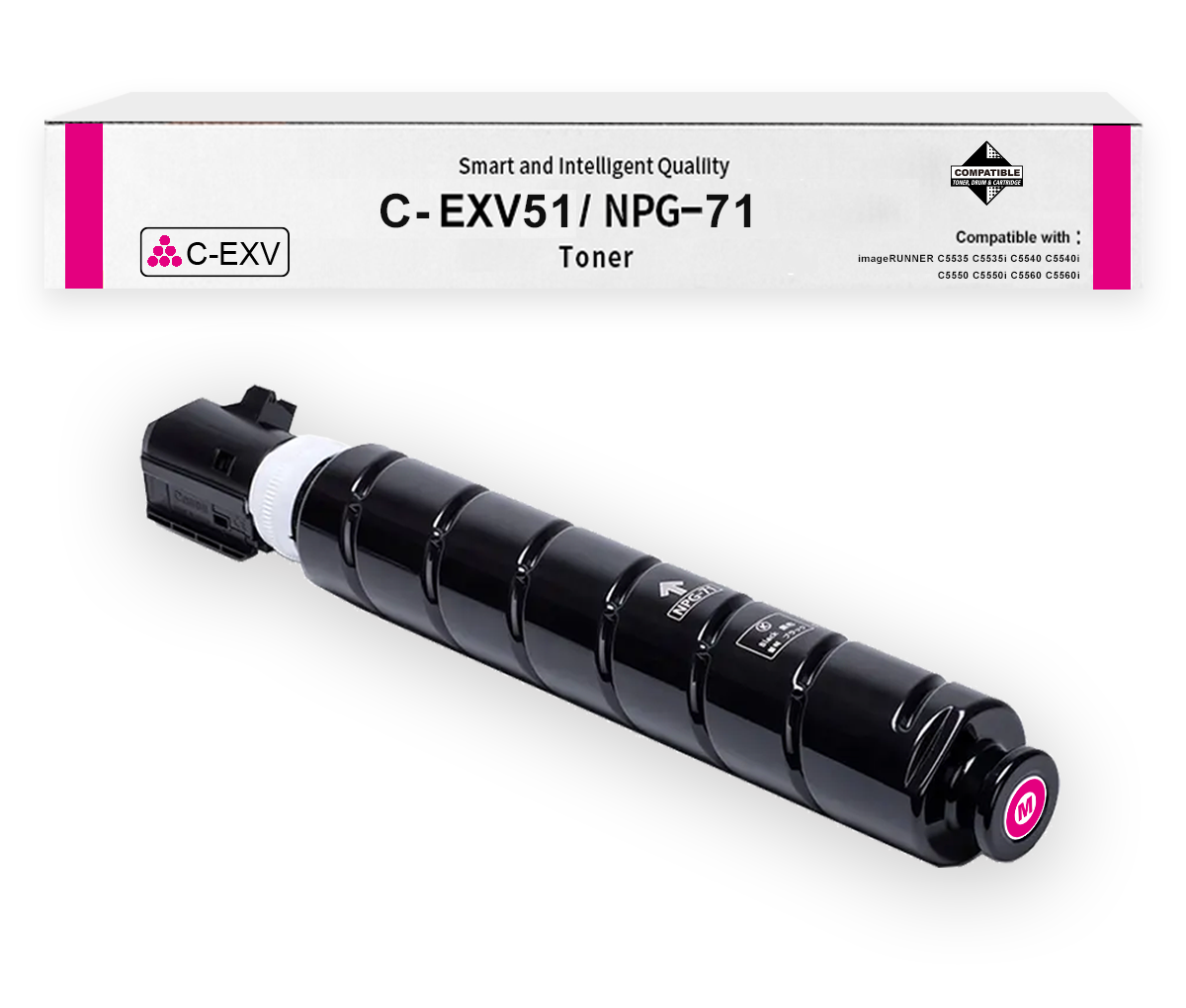 EXV51 Kompatibler Toner für Canon C-EXV51 0481C002 0482C002 0483C003 0484C003 Imagerunner C5500 II C5535i C5540i C5550i C5560i DX C5735i C5740i C5750i C5760i