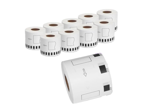 DK-11209 Kompatible Etiketten Rolle für Brother DK11209 DK-11029 Weiss 29mmx62mmx800Stk für PTouch QL500 QL550 QL560 QL570 QL580N QL650TD QL700 QL710W QL720 QL1050 QL1060