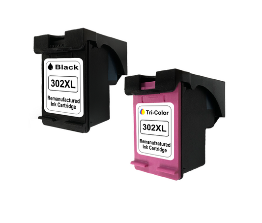 302XL Kompatibles Tintenpatrone für HP 302XL F6U68AE F6U67AE DeskJet 1110 2130 2132 2134 2136 3630 Envy 4510 4516 4520 Officejet 3830 4650 5200 5220 5230