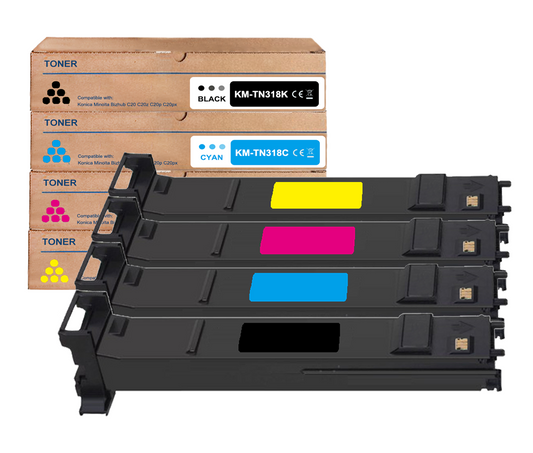 TN318 Kompatibler Toner für Konica Minolta TN318  A0DK153 A0DK453 A0DK353 A0DK253 Bizhub C20 C20P C20PX C20X