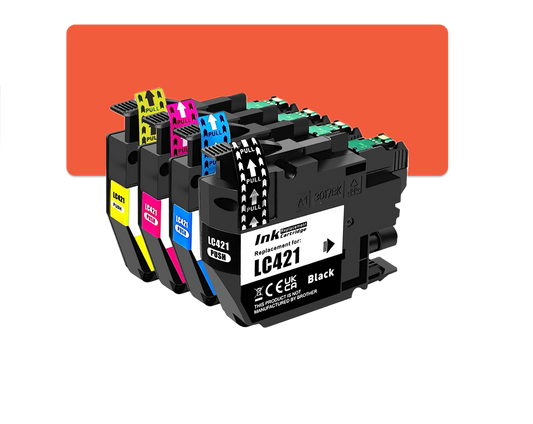 Multipack LC421 Kompatibles Tintenpatrone für Brother LC-421VAL LC421VAL DCP-J1050DW DCP-J1140DW MFC-J1010DW