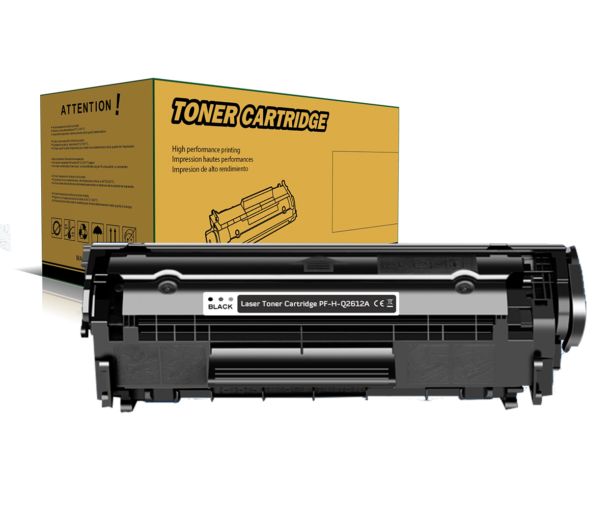 12A FX9 FX10 Kompatibler Toner für HP Q2612A Laserjet 1010 1012 1015 1018 1020 1022 1022N 1022NW 3015 3020 3030 3050 3052 3055 M1005 M1319F