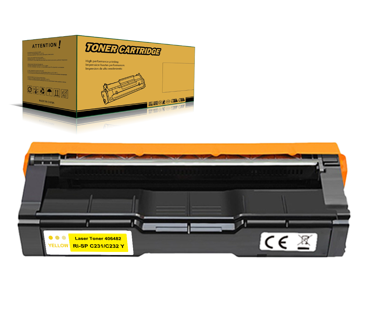 SP C231 C232 Kompatible Toner für Ricoh SP C231/232/242/310/311/312/320/342 406475 406476 406477 406478 Aficio SP-C231n SP-C231sf SP-C232dn SP-C232sf SP-C242dn SP-C242sf SP-C310 SP-C311n SP-C312dn SP-C320dn